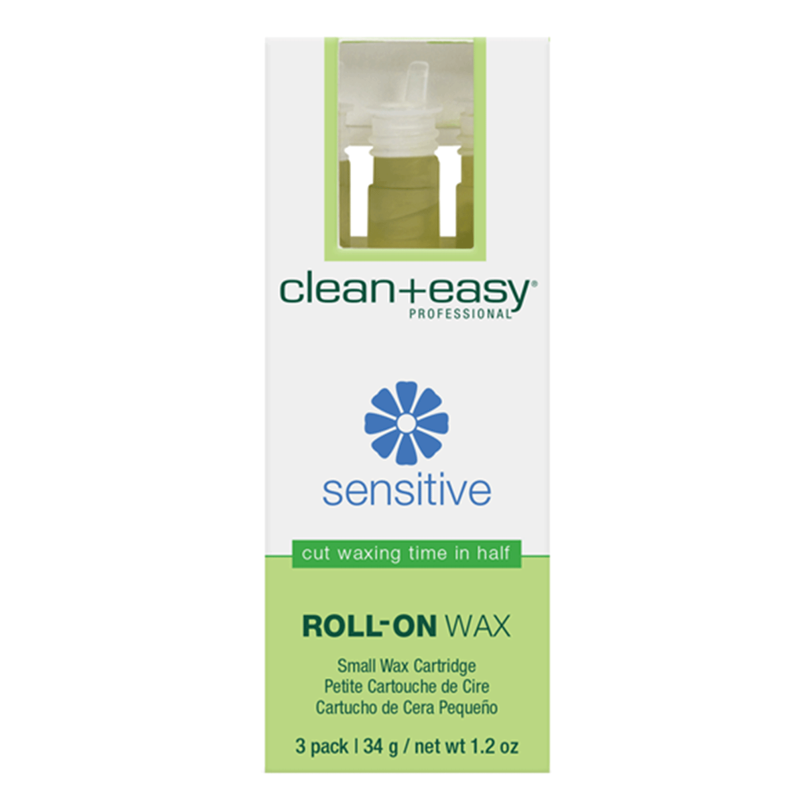 Small Sensitive Wax Refills Clean+Easy CosmoProf