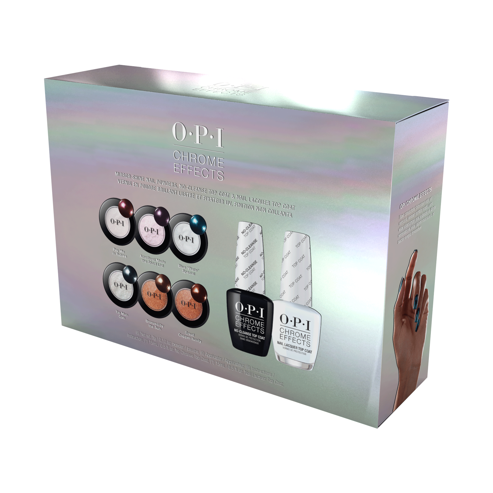 Chrome Effects Intro Kit OPI CosmoProf