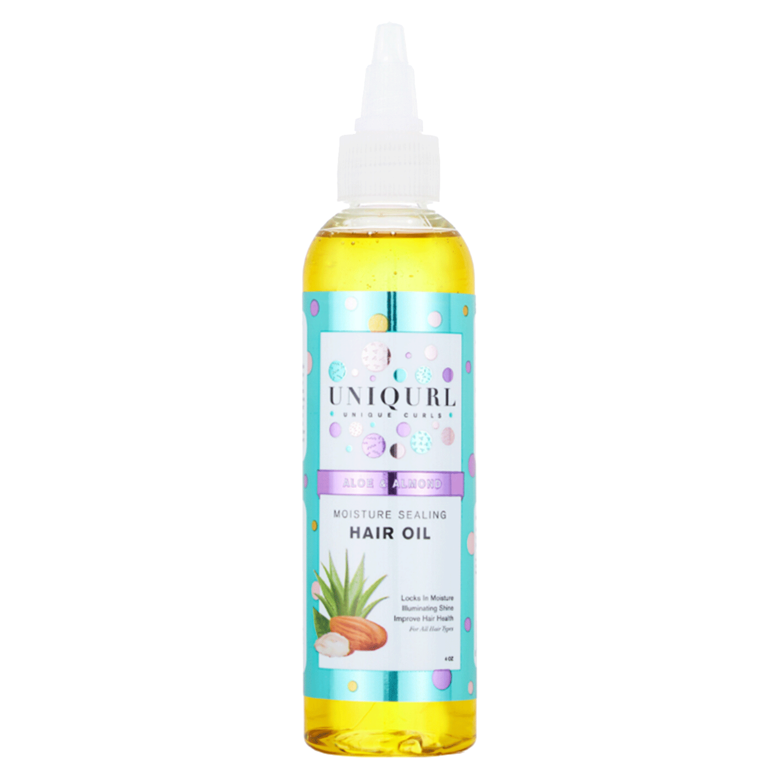 Aloe & Almond Moisture Sealing Hair Oil UniQurl CosmoProf