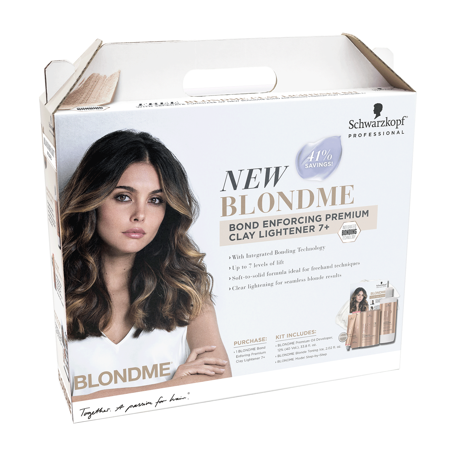 Blondme Clay Lightener Try Me Kit Schwarzkopf Professional