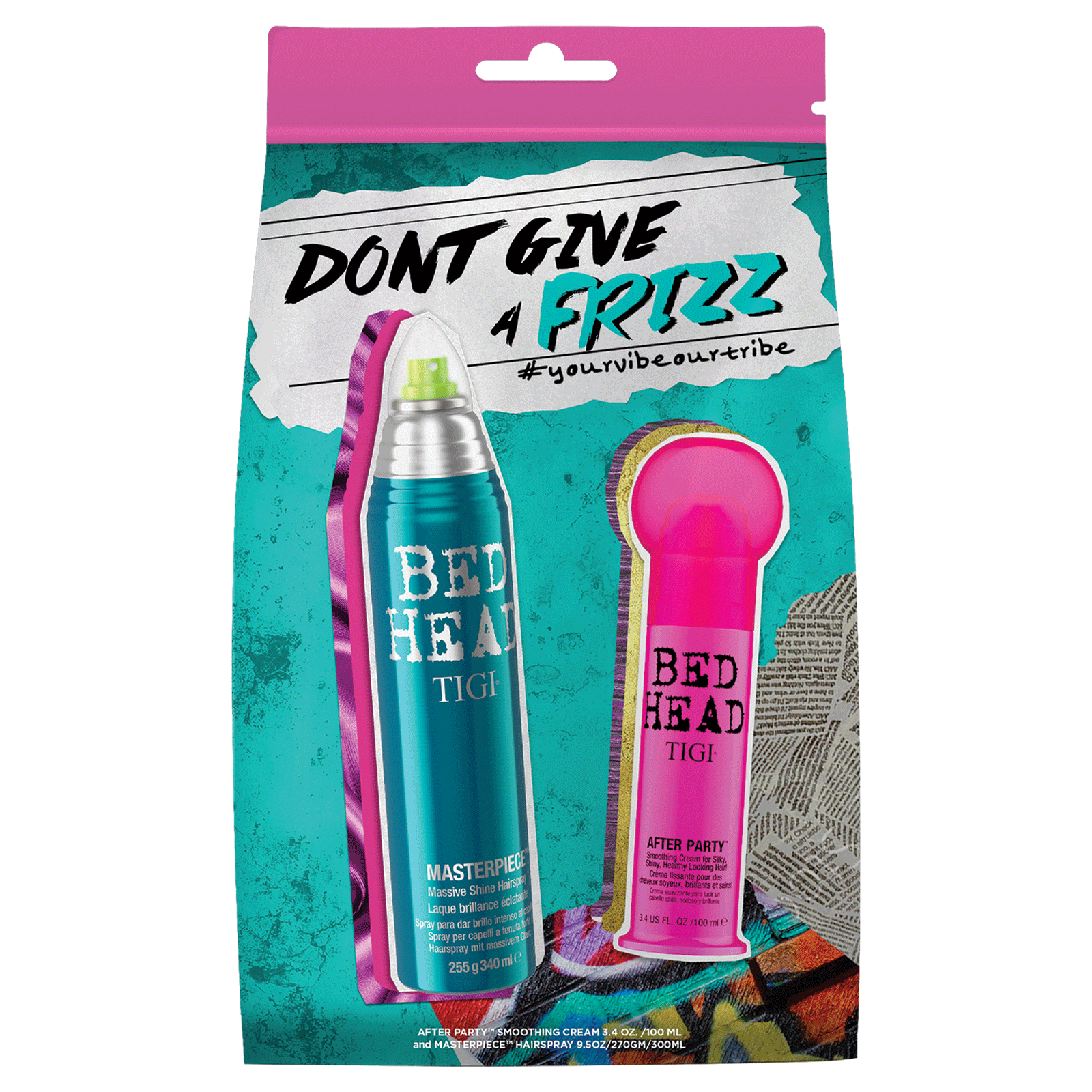 Bed Head After Party Smoothing Cream, Masterpiece Hairspray - TIGI