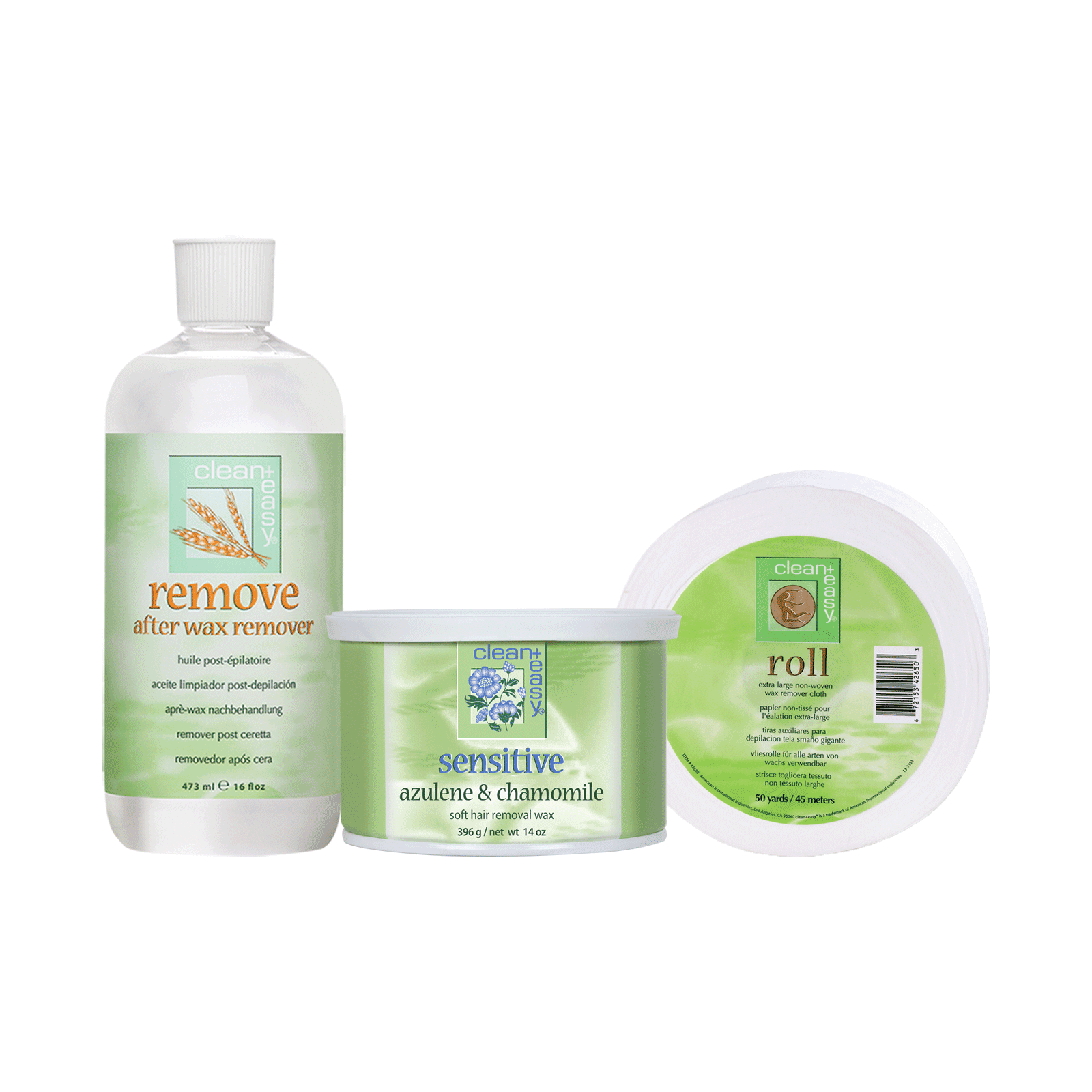 Sensitive Pot Wax Epilating Cloth Roll After Wax Remover Clean
