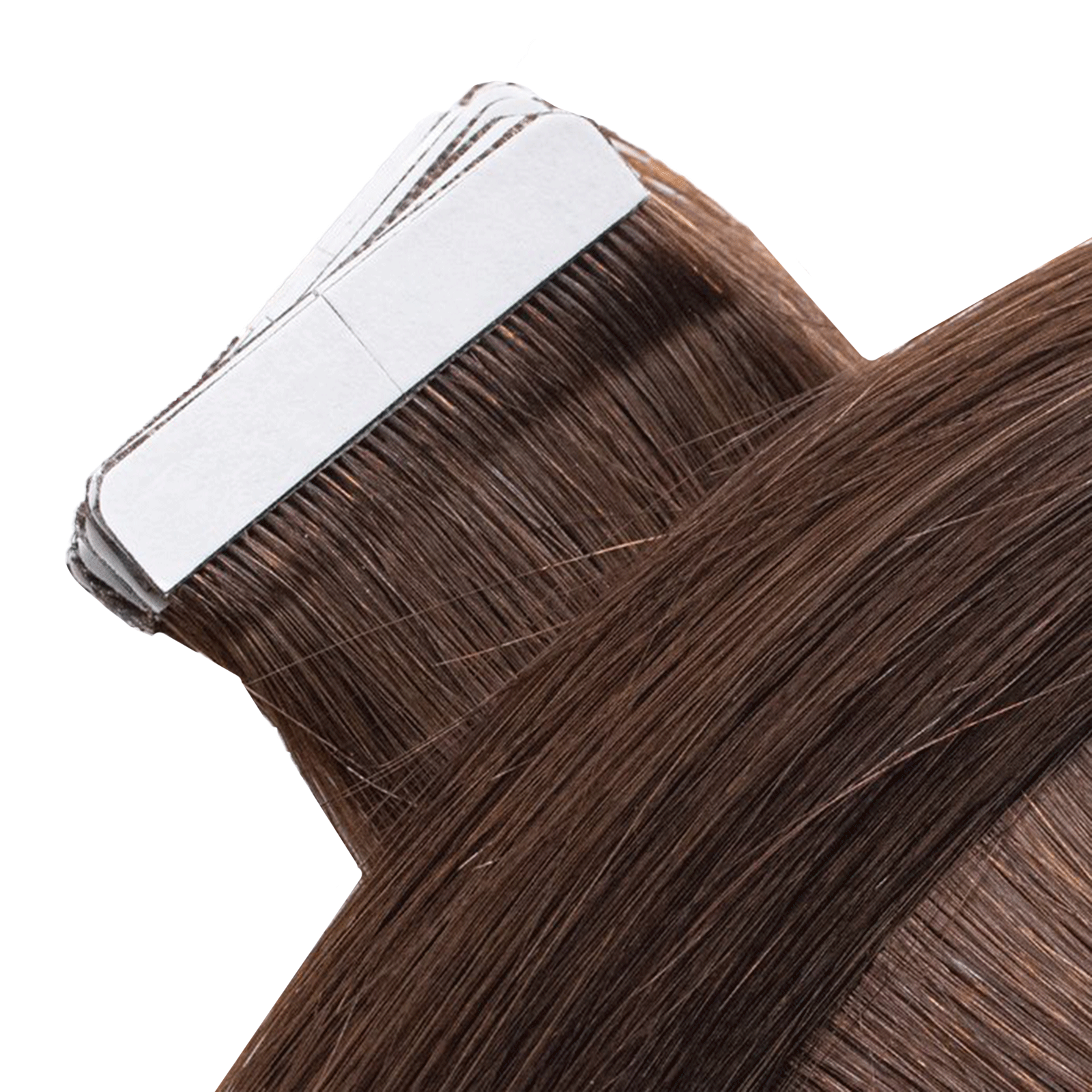 Twisted Fringe Premium Tape Hair Extensions 18 Inch Twisted