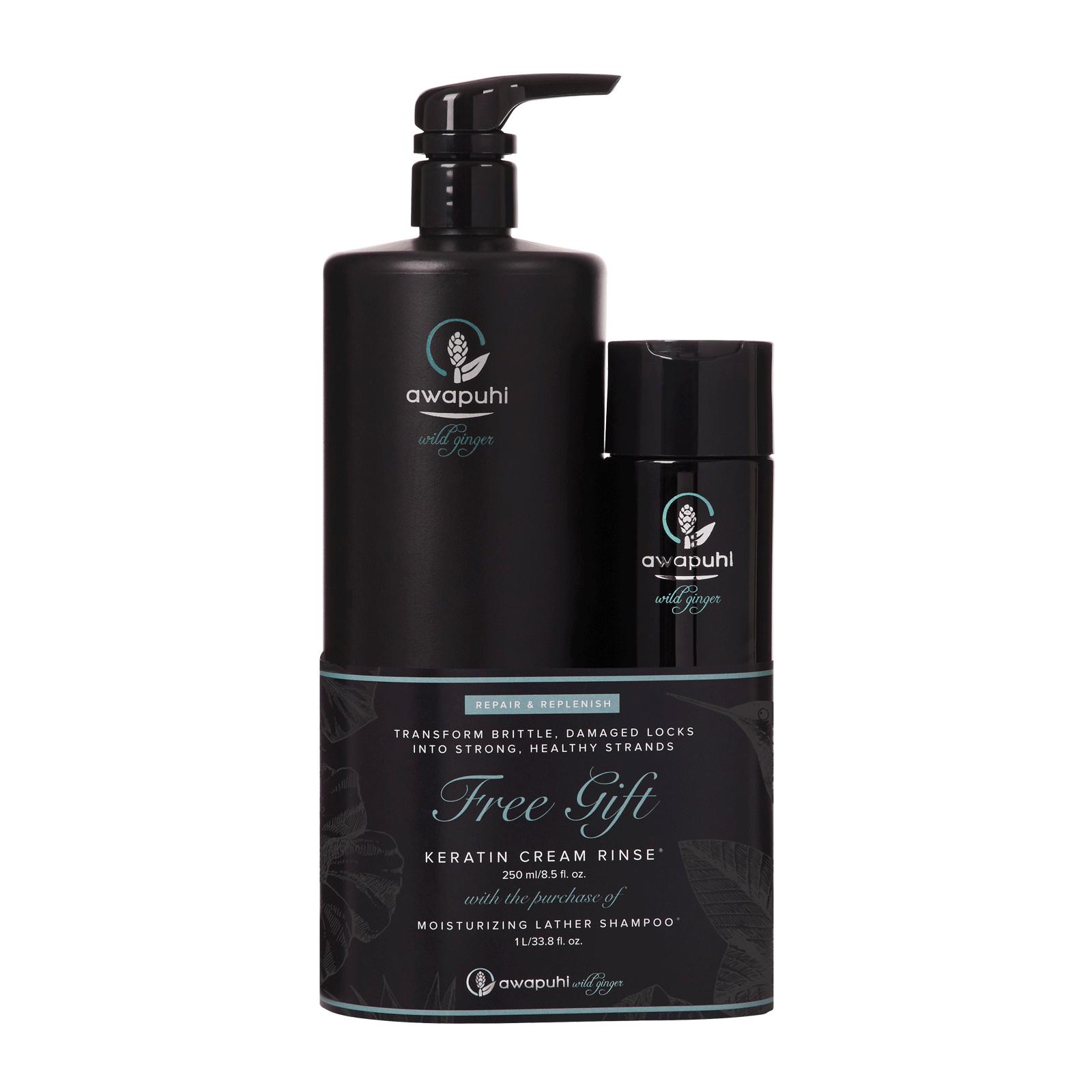 Awapuhi Wild Ginger Shampoo, Conditioner Duo John Paul Mitchell