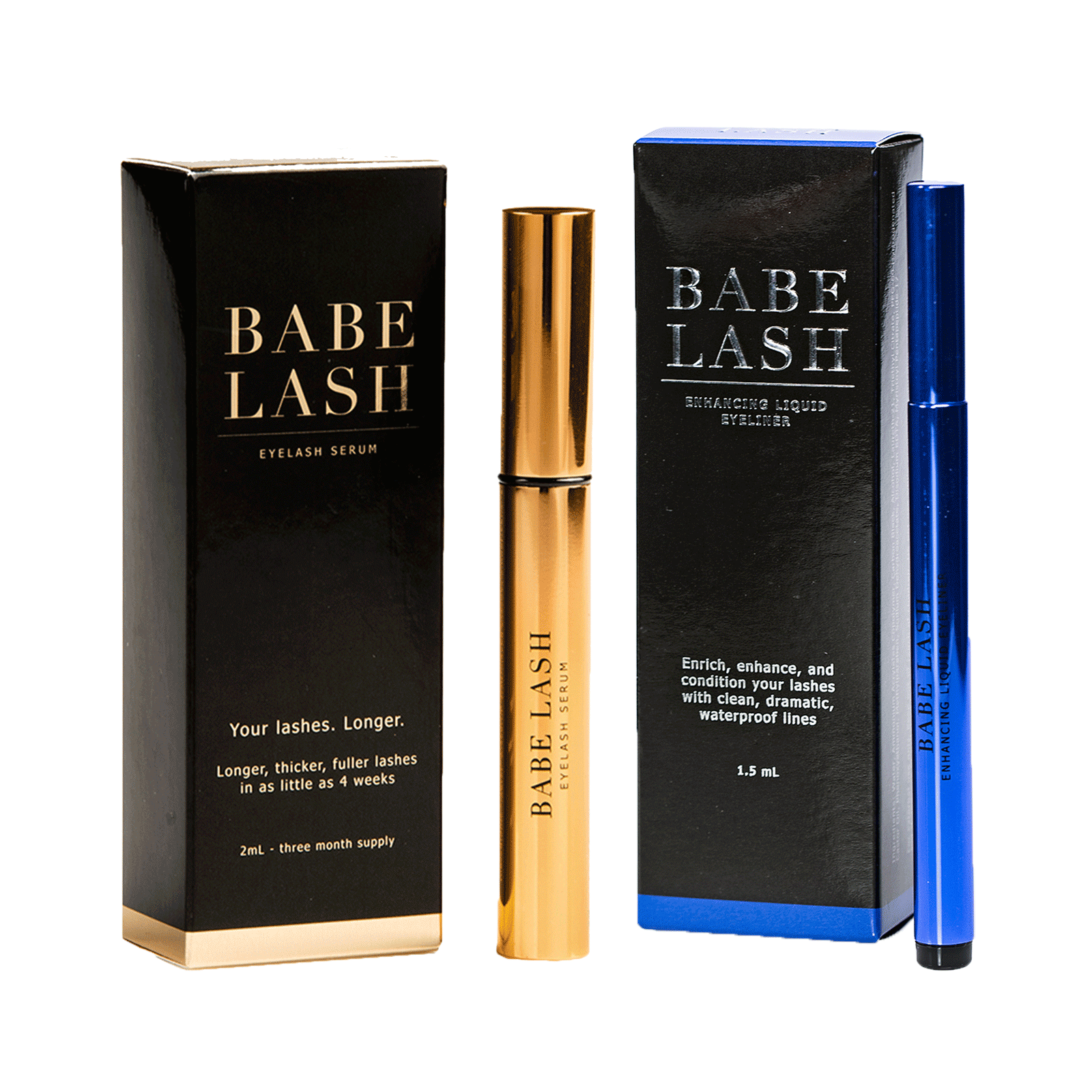 Buy Eyelash Serum get Liquid Eyeliner 50 off Babe Lash CosmoProf