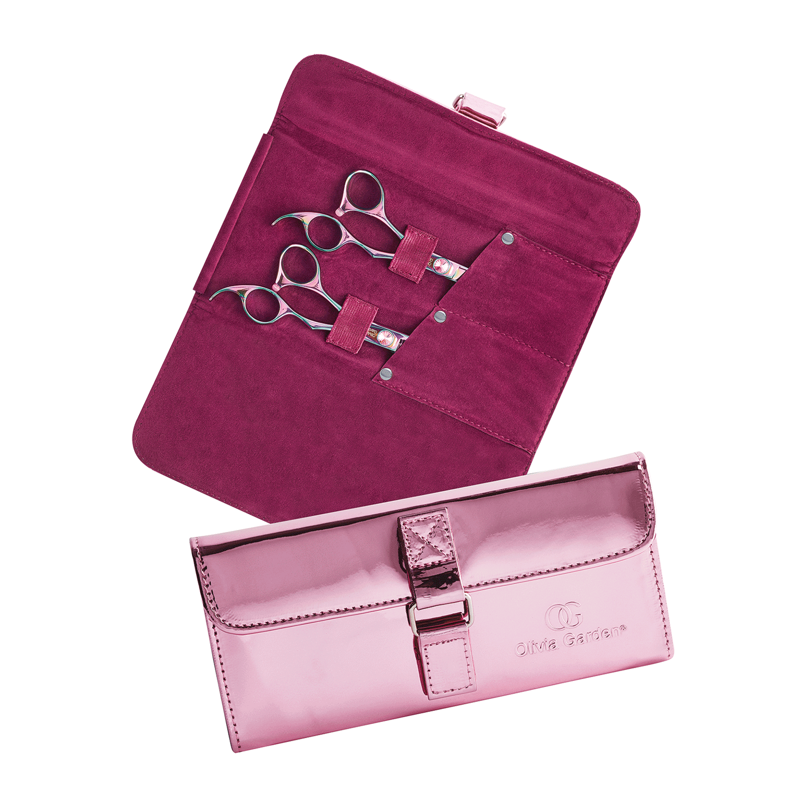 Silkcut Pink Case Kit Olivia Garden Cosmoprof