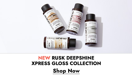 New Rusk Deepshine Express gloss collection. Click here to shop now.