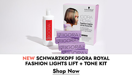 New Igora Royal Fashion Lights lift & tone kit from Schwarzkopf. Click Here to Shop Now.