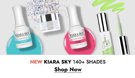 New Kiara sky nail products. Over 140 different shades. Click here to shop now!