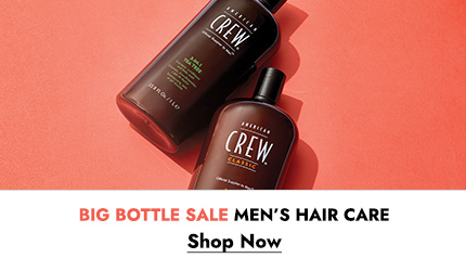 Big Bottle sale! Save on mens hair care. Click here to Shop now!