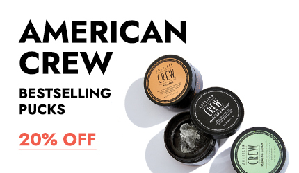 Save 20% on American Crew best selling pucks! Click Here to Shop Now.