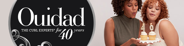 Ouidad The Curl Experts. Celebrating 40 Years.