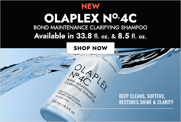 New! Olaplex bond maintenance clarifying shampoo. Deep cleans, softens, restores shine and clarity. Click here to shop now!