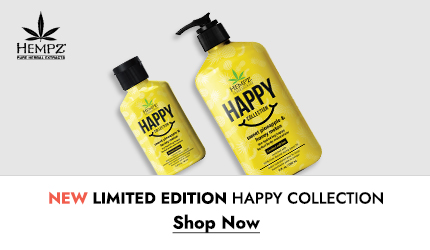 New limited edition Hempz happy collection. Click Here to Shop Now!