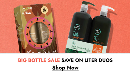 Big Bottle sale! Save on LITER DUOS. Click here to Shop now!