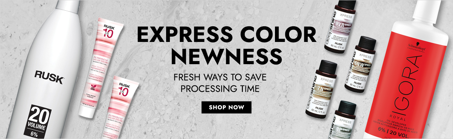 Express Color Newness! Fresh ways to save processing time. Click here to shop now!