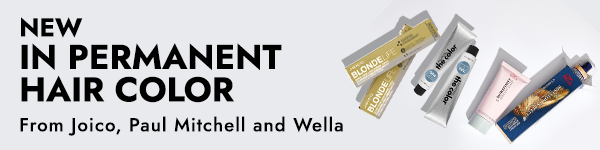NEW permanent hair color from John Paul Mitchell The Color, Wella Koleston Perfect, and Matrix SoColor. Click here to shop now!