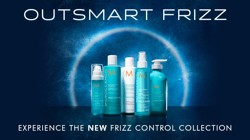Outsmart Frizz. Experience the new Frizz Control collection.