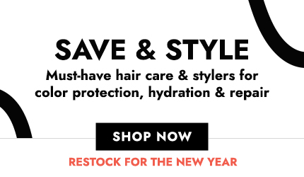 Click Here to Shop must-have hair care and stylers for color protection, hydration, and repair!