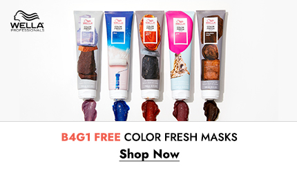 Buy 4 get one free! Wella color fresh mask. Click Here to Shop Now.